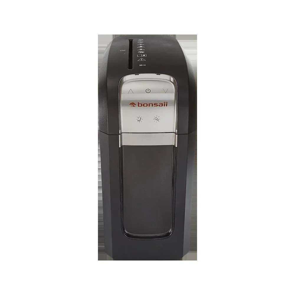 Aktenvernichter 3D14, bis zu 8 Blatt, Schwarz, Sicherheitsstufe P-4