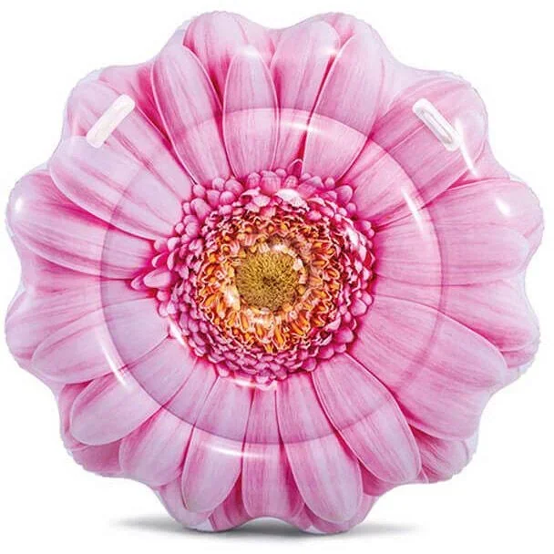 Pink Daisy Luftmatratze 142 x 142 cm