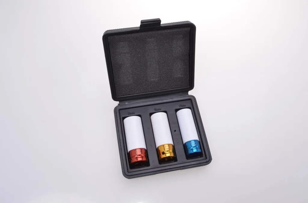 Steckschlüssel-Einsätze 1/2" - 3 teilig
