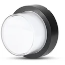 VT-831 LED-Wandleuchte - 7W - 3000K - 400 Lumen - Schwarz - Rund