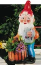 Zwerg als Zecher 40 cm