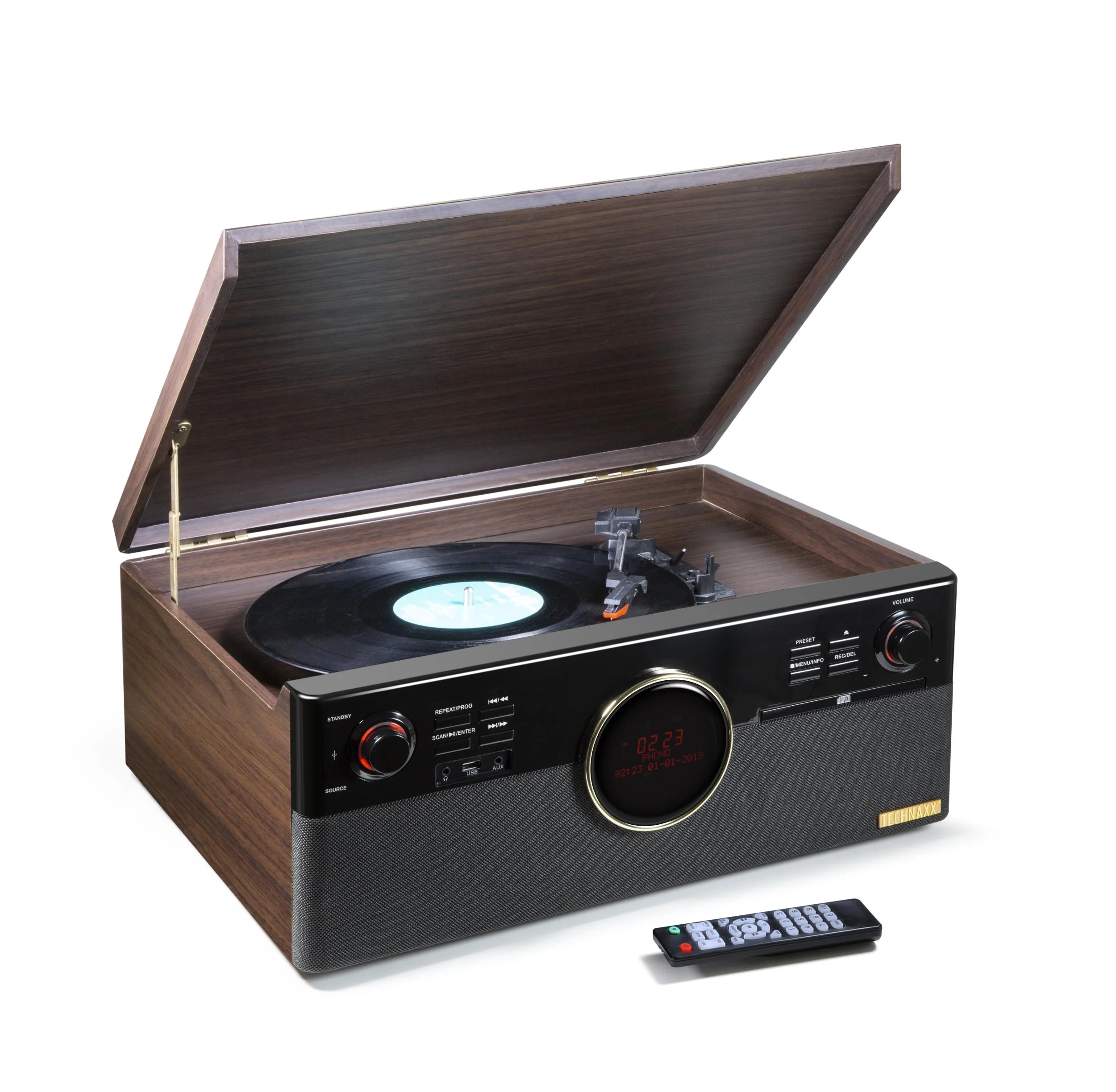 DAB Musikcenter mit Radio ,CD, Bluetooth, Plattenspieler und Digitalisierer