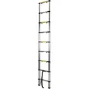 Teleskopleiter 2,9 m, 9 Sprossen