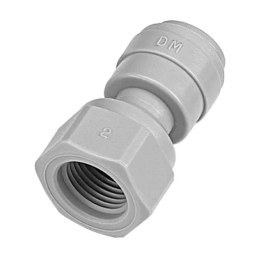 Aufschraubverbinder, Steckverbinder mit UN-Innengewinde: 3/8" Schlauch x 1/2-16 UN 