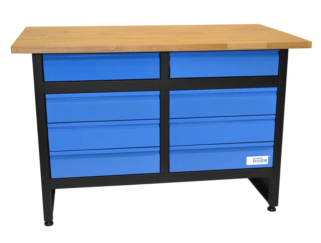 Werkbank GW 8S mit 8 Schubladen