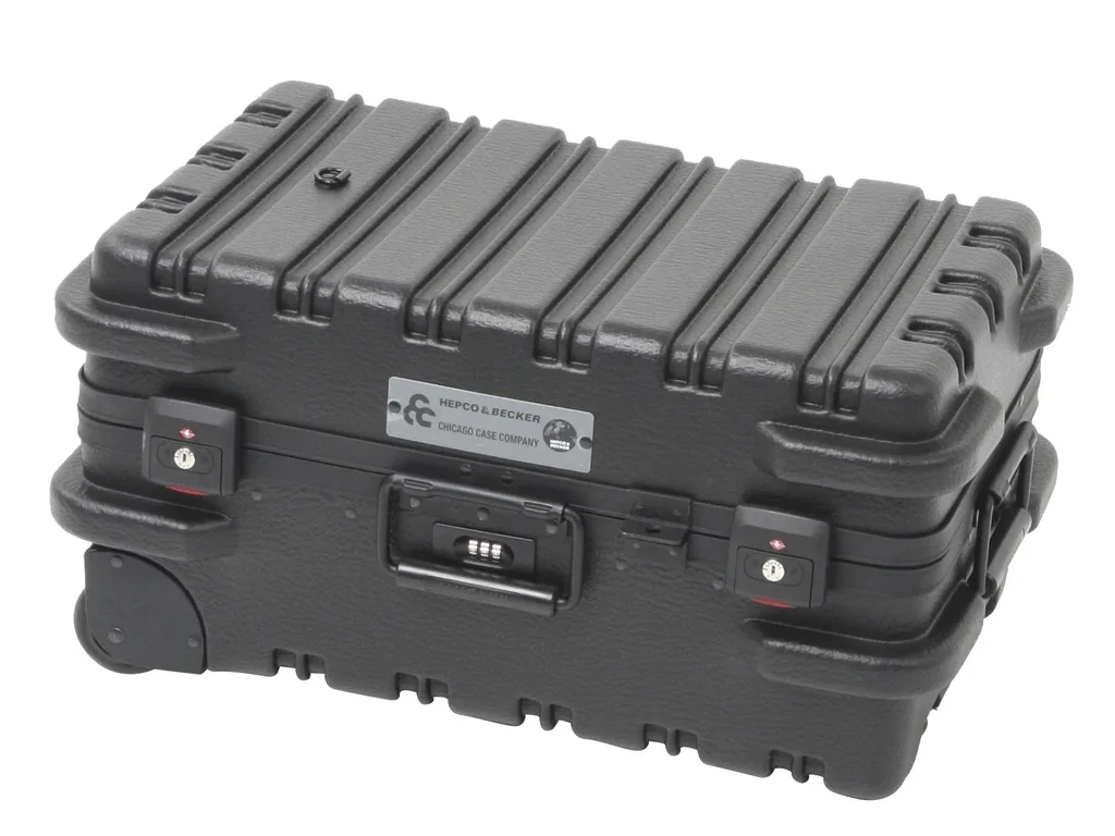Werkzeugkoffer CHICAGO CASE 5510, 39 Liter, bruchsicher mit integriertem Rollensystem