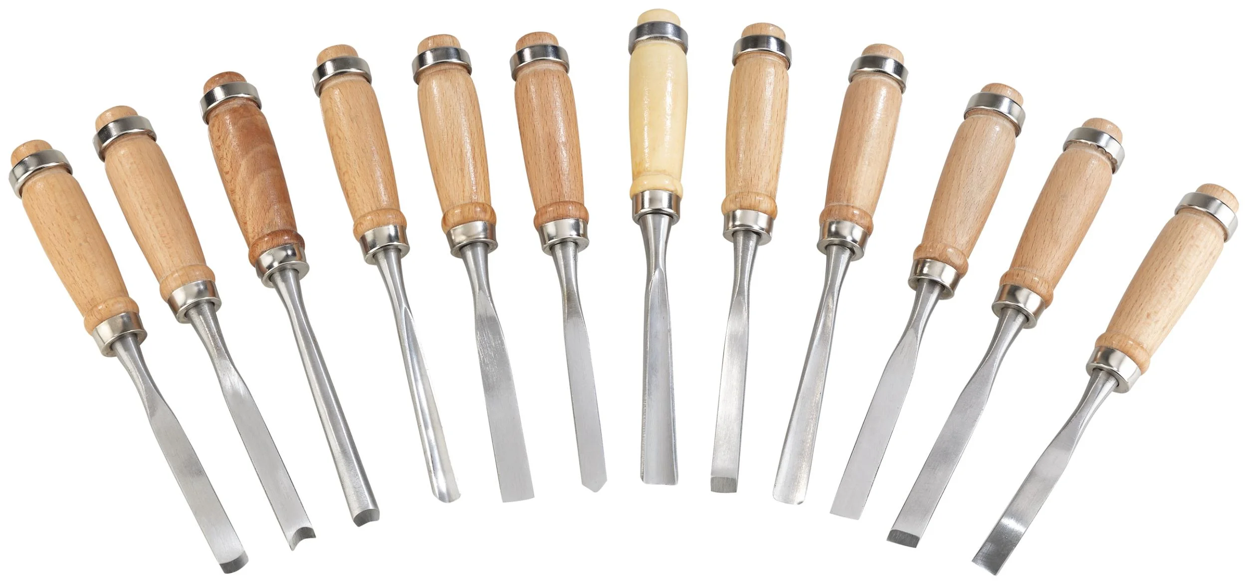 Schnitzgarnitur 12-teilig