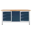 Werkbank / Werktisch 6 Schubladen, 1 Tür, L1700xB600xH840mm