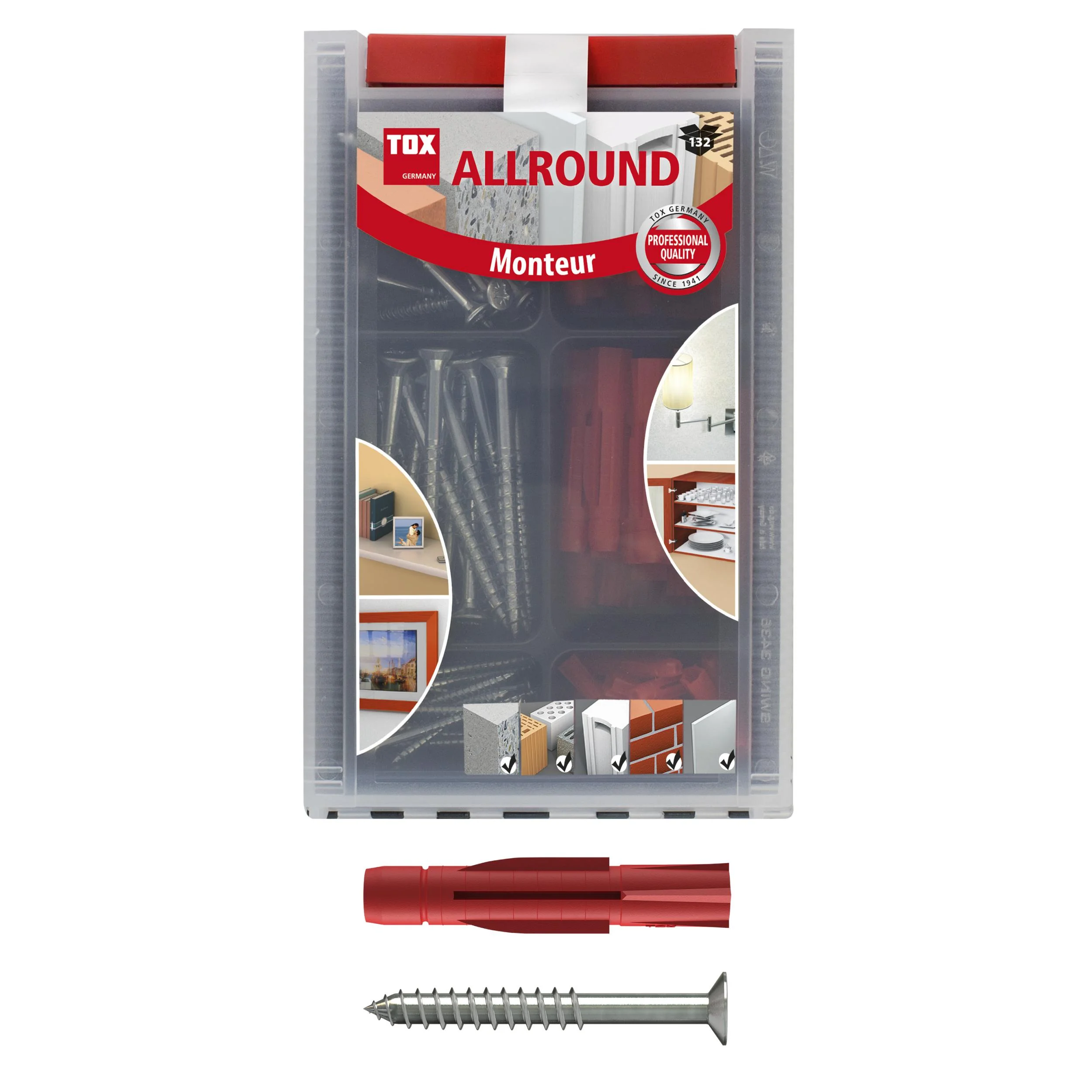 Standard-Sortiment Monteur Allround 132 teilig