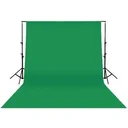 Studio-Hintergrund KN-BD33G 295 x 295 cm Grün