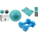 Fitness Yogaset 4 in 1 - Hanteln - Yogabal - Yogamat -