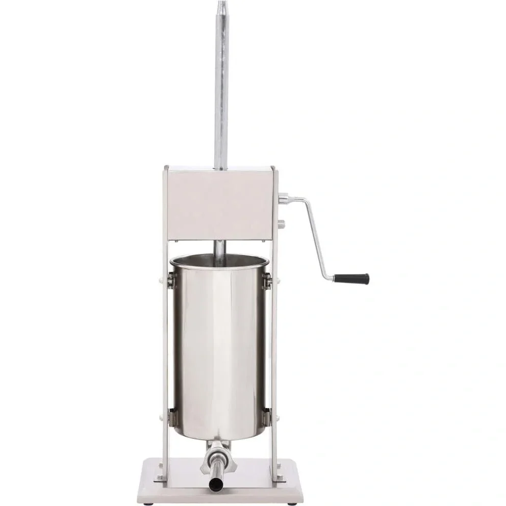 Wurstfüller manuell 15 L Edelstahl silberfarben