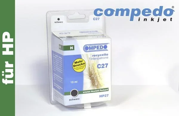 Druckerpatrone für HP 27 schwarz