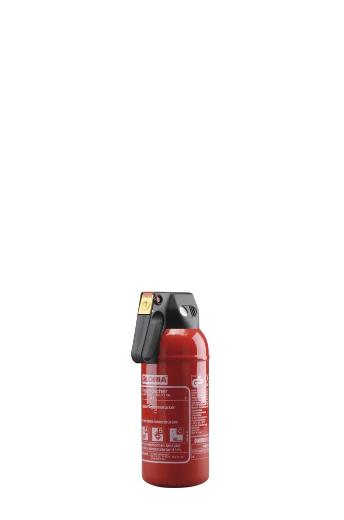 Feuerlöscher P2 GM Komfort, Auto, 2 kg Pulverlöscher, 13A, 89B,C, Manometer, frostsicher