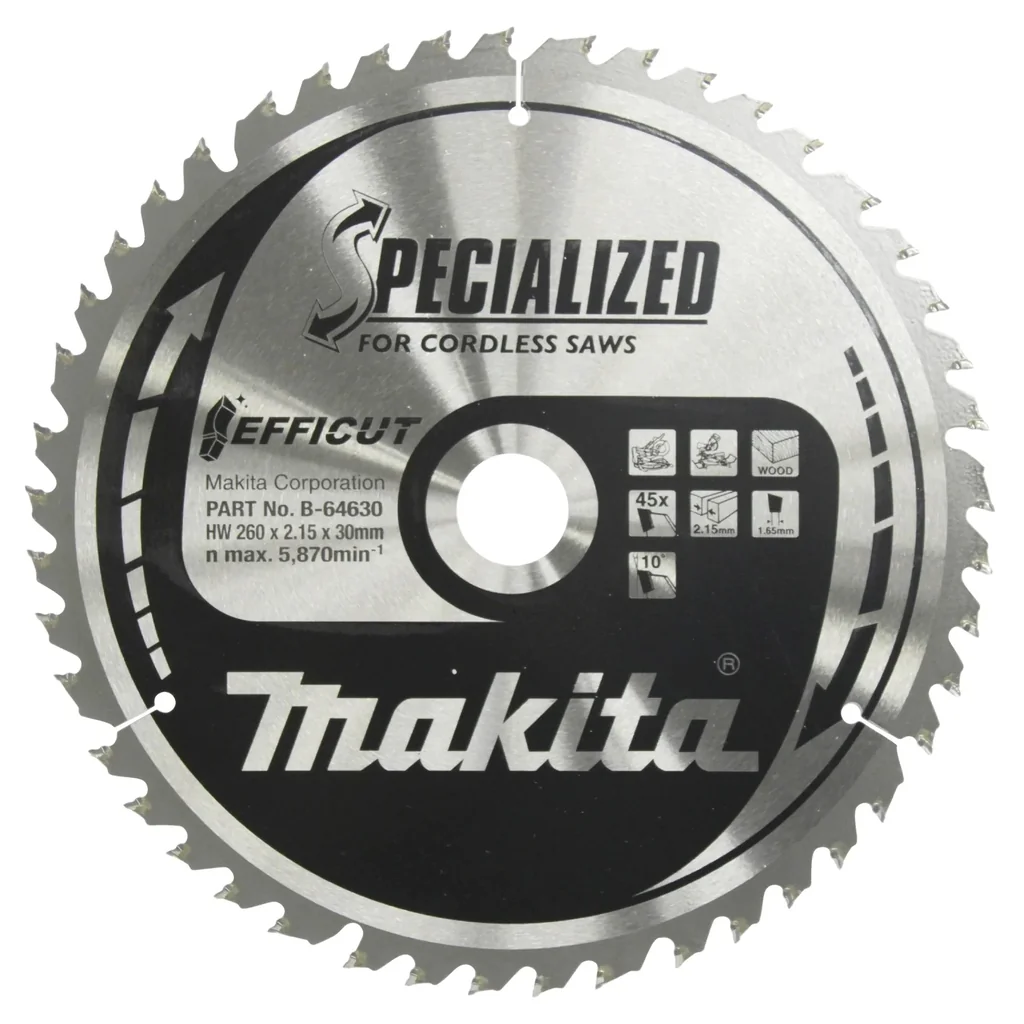 EFFICUT Sägeblatt 260x30x45Z