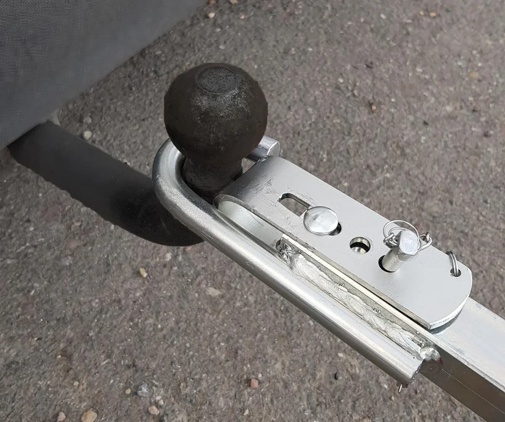 Abschleppstange für Anhängerkupplung - 2,5 t