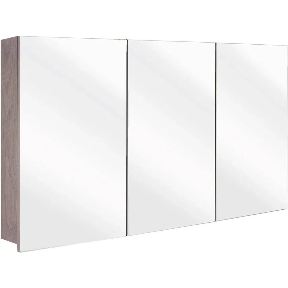 Concept Spiegelschrank 120cm gris fsc
