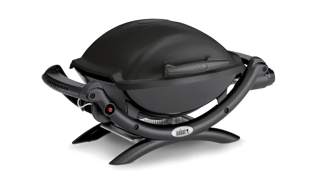 Gasgrill Q 1000, black, ohne Seitentische