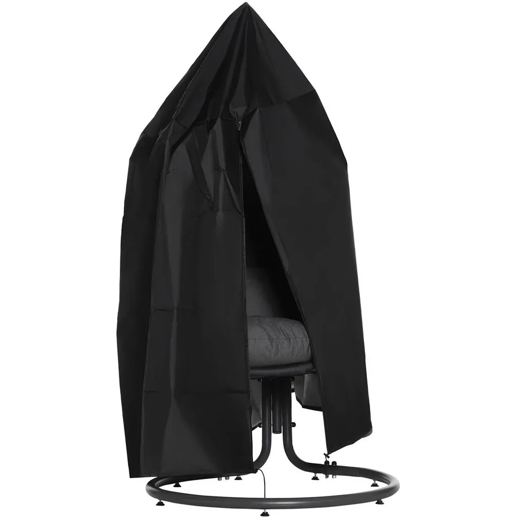 Hängesessel Abdeckung Wasserdicht 210D Oxford Outdoor Schutzhülle für Hängekorb Schwingsessel Hängestuhl Schutzhülle Ø11