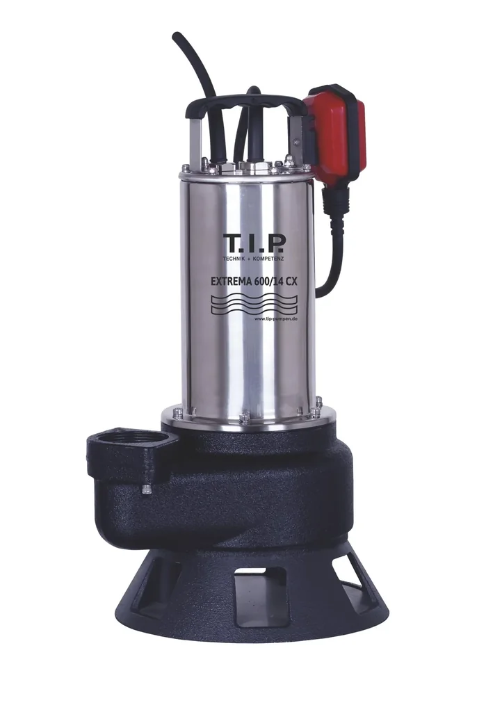Schmutzwassertauchpumpe Edelstahl "Extrema 600/14 CX" - bis 36.000 l/h Fördermenge