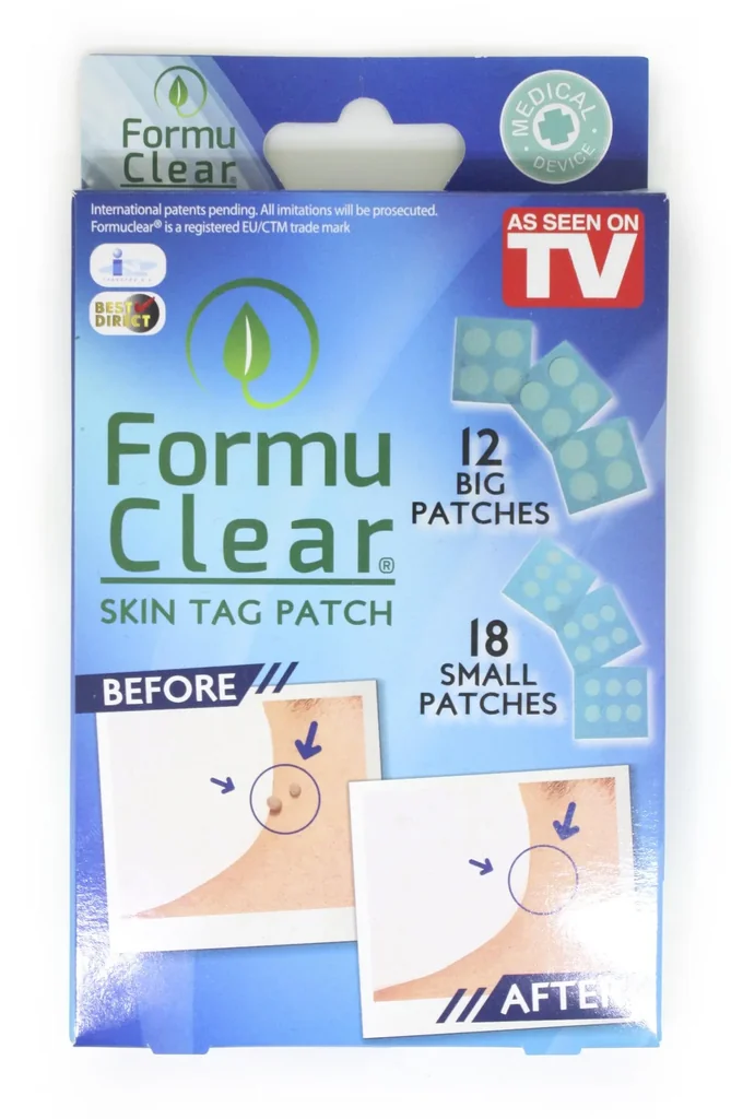 Formuclear Skin Tag Patch Warzenpflaster, 30 Stück