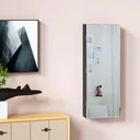 Schmuckschrank schwarz 31,5x9x110cm hängend
