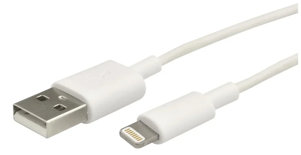Daten- und Ladekabel USB-A/Lightning Anschluss,1m für iPod, iPhone, iPad