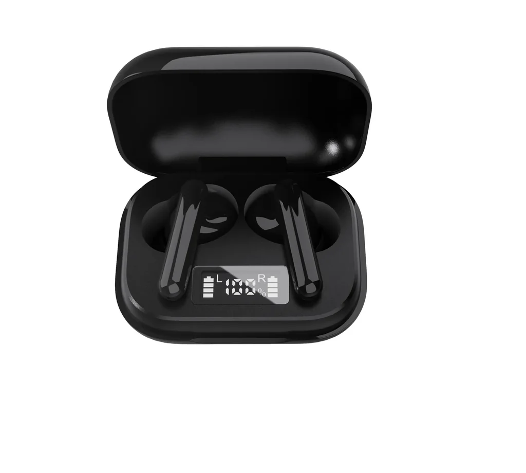 Bluetooth Kopfhörer, mit Mikrofon und Ladebox, schnurlos
