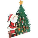 Advend Kalender Weihnachtsmann mit selbstbefüllenden Boxen
