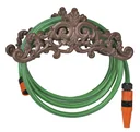 Gartenschlauchhalter, Gusseisen, Antike Optik
