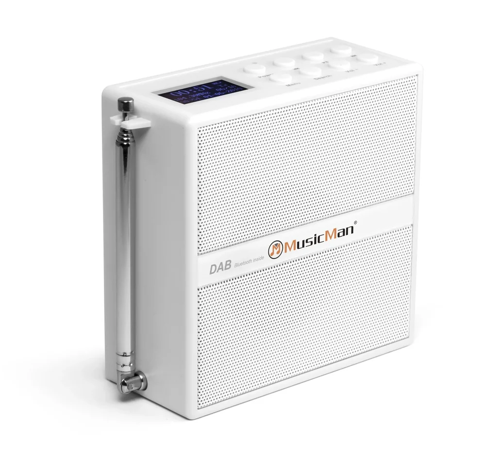 Socket Soundstation -Portabler Lautsprecher mit DAB+, FM-Radio, Bluetooth und AUX-In