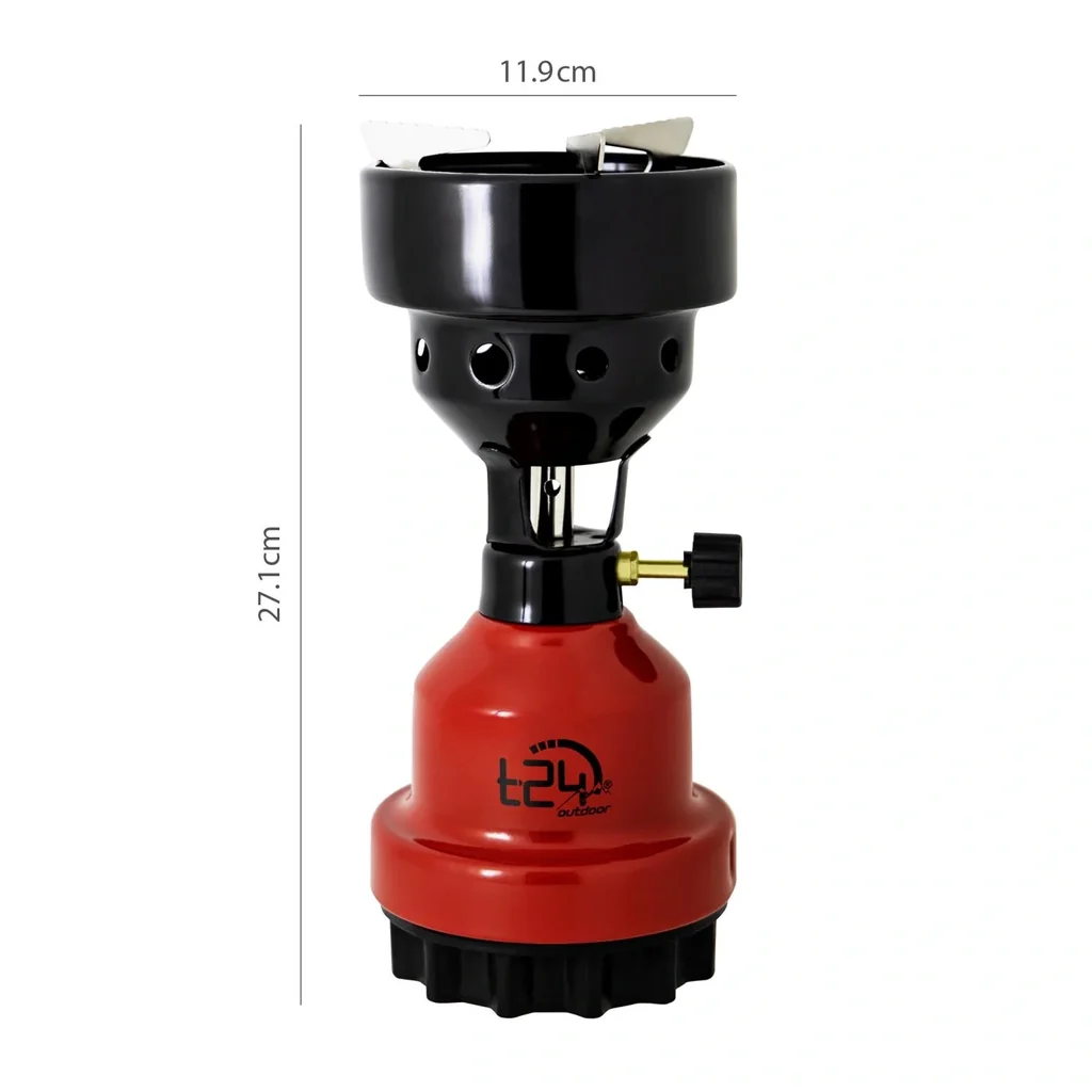 Campingkocher 2 in 1 NO-190 rot