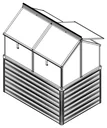 Hochfrühbeet Paris ESG