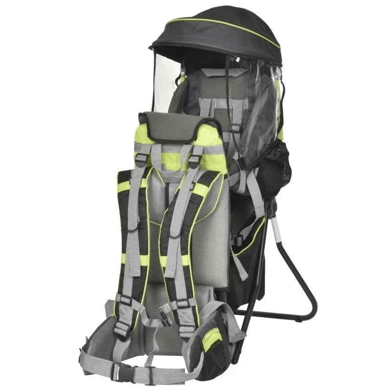 Baby-Rucksackträger grün/schwarz