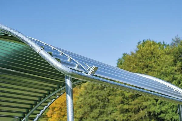 Dachkanten-Schutzbügel für Compact-Viereckraufe