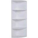 Eckregal mit 4 Fächer