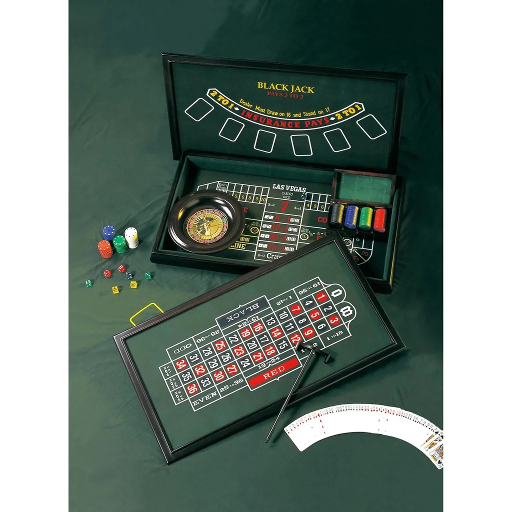 Las Vegas Casino Set 3 in 1 Set