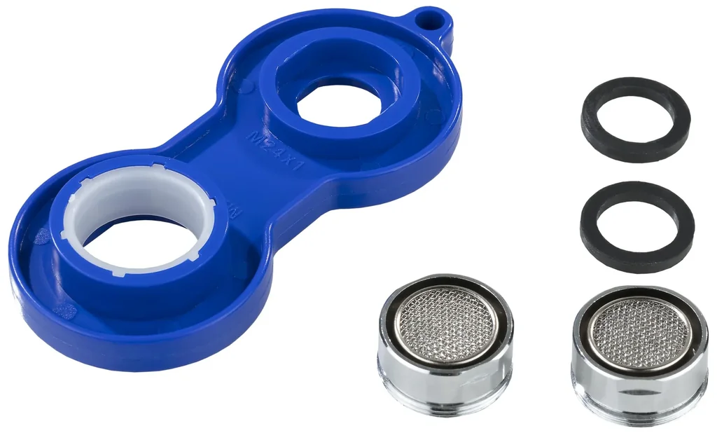 Strahlreglerschlüssel mit 2 Mischdüsen