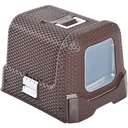 Katzentoilette mit Schaufel