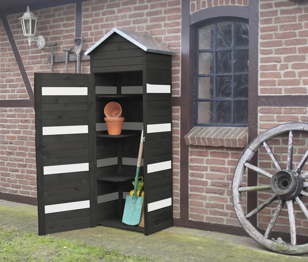 Geräteschrank CYO anthrazit/weiß