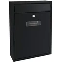 Briefkasten Ibiza Silber - 260x80x360 mm