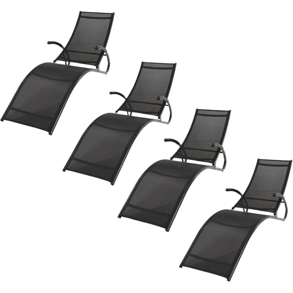 Pro Gartenliege - 4 STUKS - faltbar