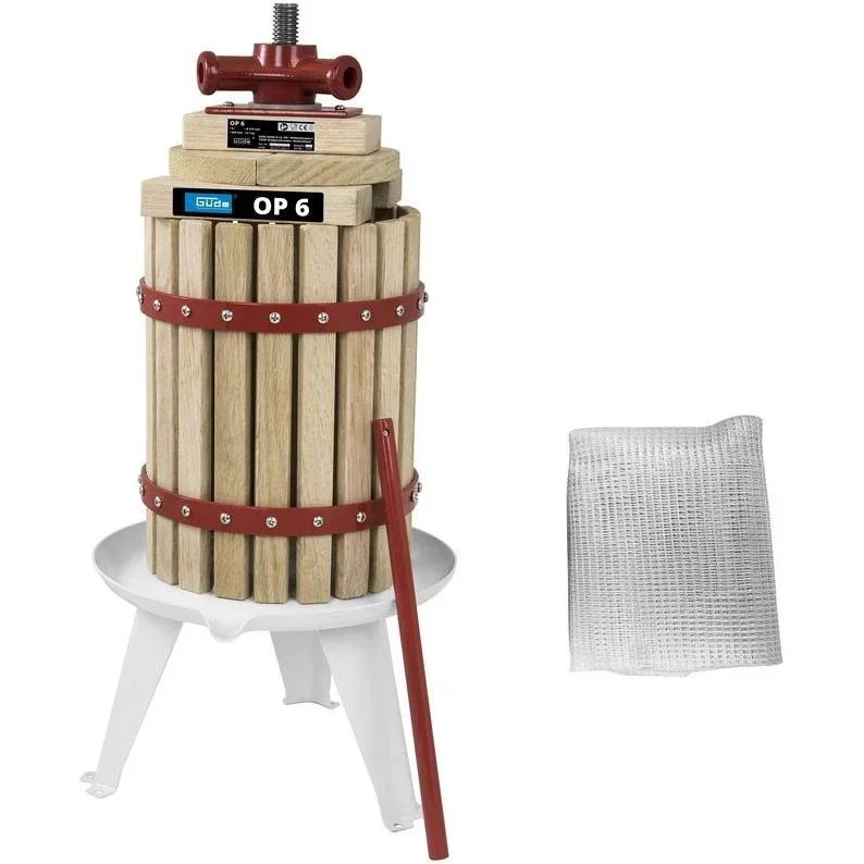 Obst- und Weinpresse OP 6L mit Extra-Presstuch