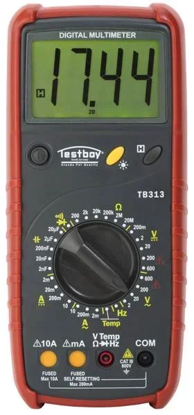 Digital Multimeter TB 313 nach IEC/ EN 61010-1 (DIN VDE 0411)