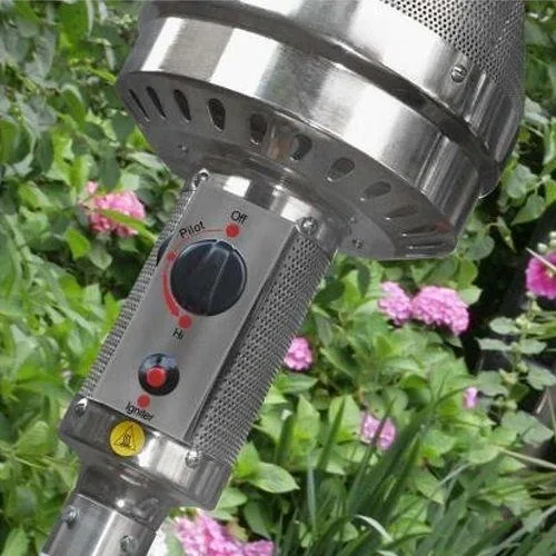 Eurom THG14000 Terrassenheizung - Terrassenheizung schwarz - mit Schutzabdeckung