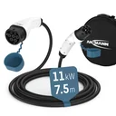 Autoladekabel 11KW TYP 2 MODE 3 16A 750 cm