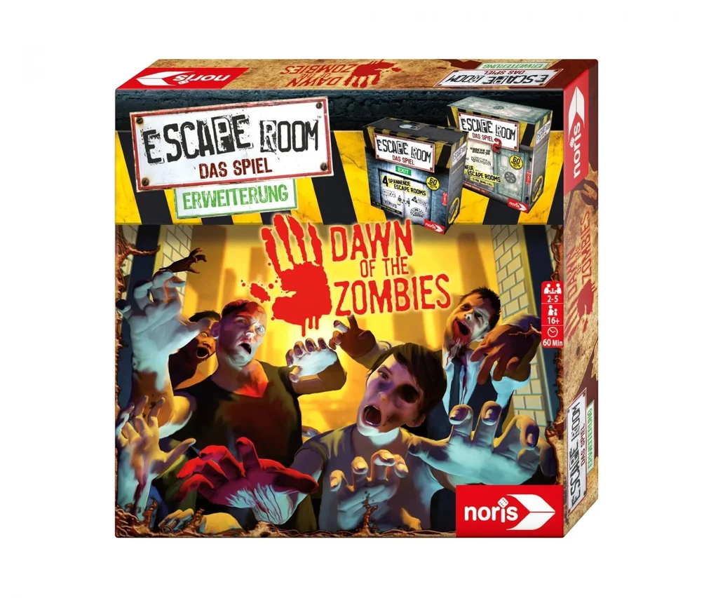 Gesellschaftsspiel "Escape Room" - Dawn of the Zombies