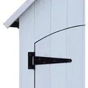 Gartenschrank mit Bitumenpappe