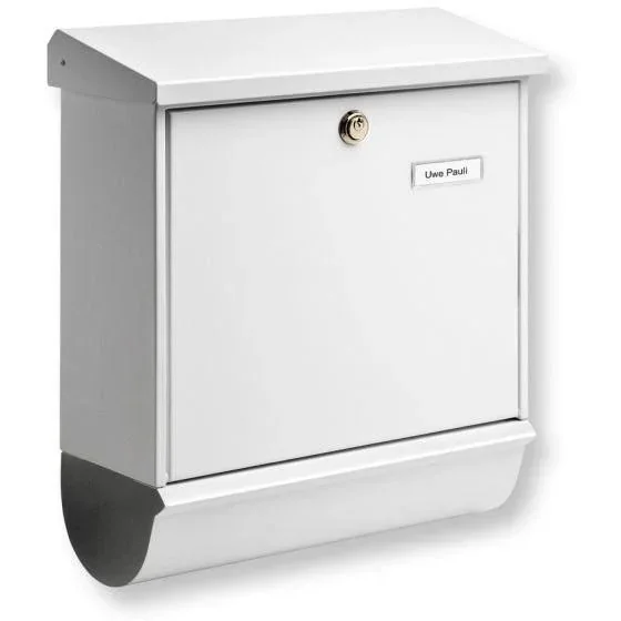 Briefkasten Comfort-set Weiss