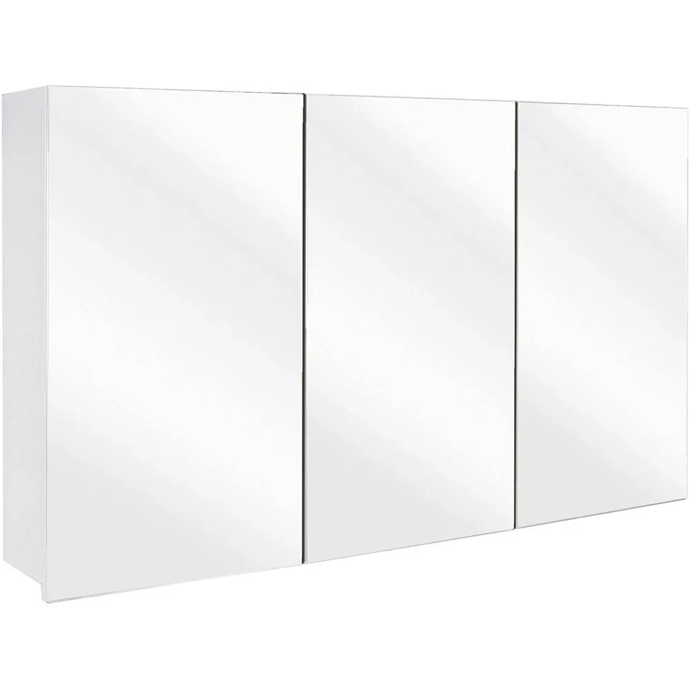 Concept Spiegelschrank 120cm Weiss fsc